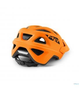 CASCO MET ECHO NARANJA - Imagen 1