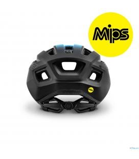 CASCO MET VINCI MIPS NEGRO AZUL - Imagen 1