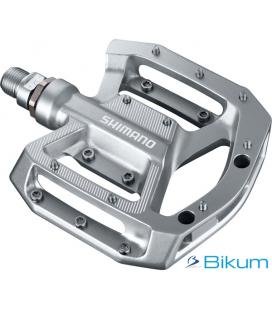 PEDALES MTB PDGR500S PLATAF PLATA - Imagen 1