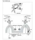 CONECTOR DURA ACE INTERNO RS910 2XET 1XC - Imagen 2