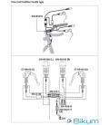 CONECTOR DURA ACE INTERNO RS910 2XET 1XC - Imagen 3
