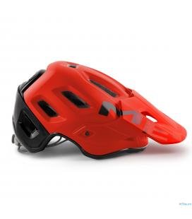 CASCO MET ROAM ROJO - Imagen 2