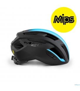 CASCO MET VINCI MIPS NEGRO AZUL - Imagen 2