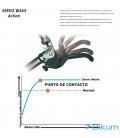 FRENO DELANTERO SLX P.MOUNT P.RESINA S/ALETA - Imagen 3