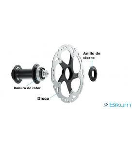 RUEDA DELANTERA ANTERO XT M8120 29" E15/110MM - Imagen 1