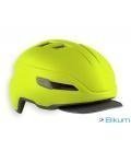 CASCO MET CORSO AMARILLO FLUOR - Imagen 2
