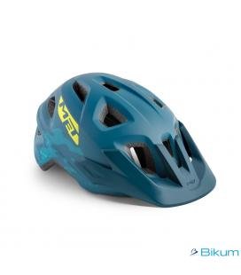 CASCO MET ELDAR AZUL PETROL - Imagen 1