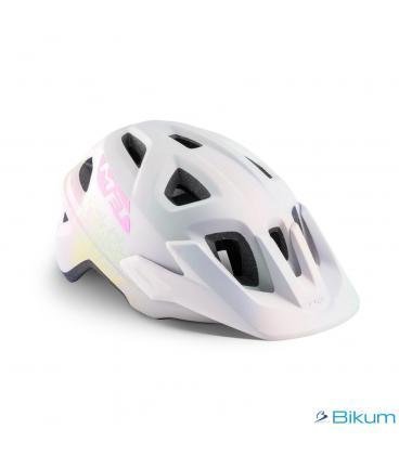 CASCO MET ELDAR BLANCO - Imagen 1