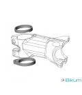 ESPACIADORES VIBE 1-1/4" TOP,3,5,10,15MM